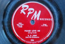 78K125 KING, B.B. - PLEASE LOVE ME