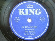 78B209 BENNETT, BOYD - MY BOY-FLAT TOP