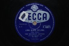 78B415 BEVERLY SISTERS - LONG BLACK NYLONS