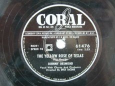 78D163 DESMOND, JOHNNY - THE YELLOW ROSE OF TEXAS