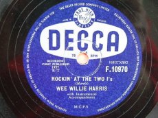 78H157 HARRIS, WEE WILLIE - ROCKIN' AT THE TWO I'S