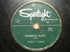 78L220 LEWIS, BOBBY - MUMBLES BLUES