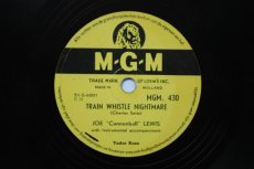 LEWIS, JOE 'CANNONBALL' - TRAIN WHISTLE NIGHTMARE