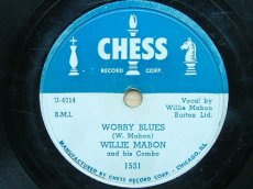 78M179 MABON, WILLIE - WORRY BLUES