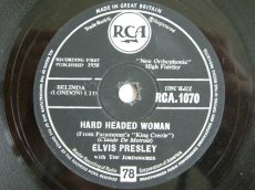 78P303 PRESLEY, ELVIS - HARD HEADED WOMAN