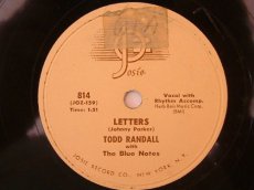78R065 RANDALL, TODD - LETTERS