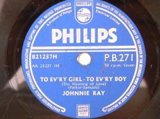 78R070 RAY, JOHNNY - TO EV'RY GIRL-TO EV'RY BOY