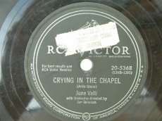 VALLI, JUNE - CRYING IN THE CHAPEL