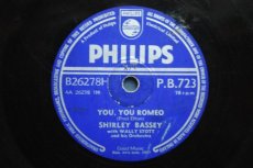 B378 BASSEY, SHIRLEY - YOU, YOU ROMEO