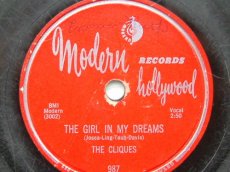 78C135 CLIQUES - THE GIRL IN MY DREAMS