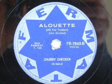 78C327 CHECKER, CHUBBY - ALOUETTE