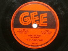 78C344 CLEFTONES - NEKI-HOKEY