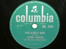 DUNCAN, JOHNNY - ROCK-A-BILLY BABY