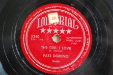 78D335 DOMINO, FATS - THE GIRL I LOVE
