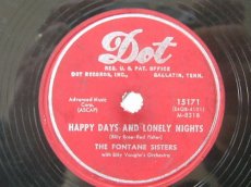 FONTANE SISTERS - HAPPY DAYS AND LONELY NIGHTS