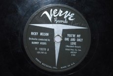 NELSON, RICKY - YOU'RE MY ONE AND ONLY LOVE