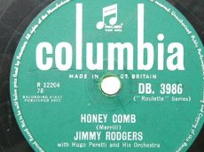 RODGERS, JIMMY - HONEY COMB