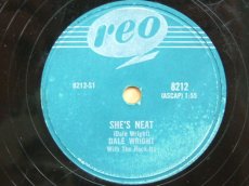 WRIGHT, DALE - SHE'S NEAT