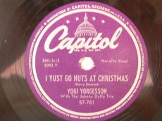 78Y006 YORGESSON, YOGI - I YUST GO NUTS AT CHRISTMAS