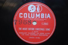 A213 AUTRY, GENE & ROSEMARY CLOONEY - THE NIGHT BEFORE CHRISTMAS SONG