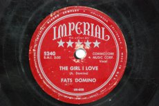 D340 DOMINO, FATS - THE GIRL I LOVE