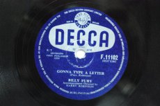 FURY, BILLY - GONNA TYPE A LETTER